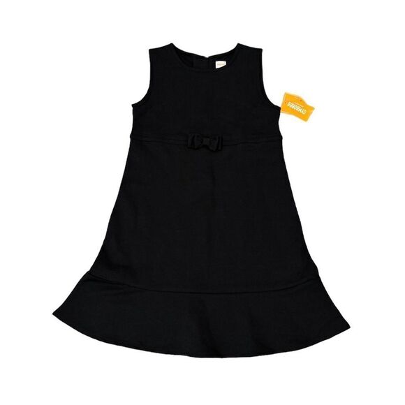 NWT Gymboree Girl’s Black Bow Dress - Picture 1 of 4